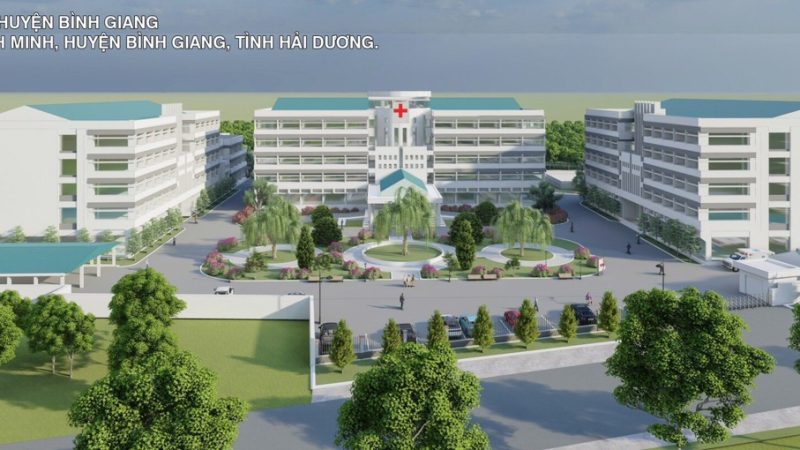 Sơ đồ tổng thể TTYT huyện Bình Giang Hải Dương